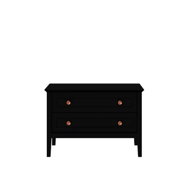 Crown 2 Drawer Bachelor Dresser - Manhattan Comfort 11 Crown 2 Drawer Bachelor Dresser - Manhattan Comfort - Image 11