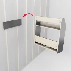 2 Tier Floating Wine And Liquor Rack Black - Prepac -Cozy Living Deals Store GUEST 4a9e22e1 b9e2 4152 931f 04d9bd47f9b9