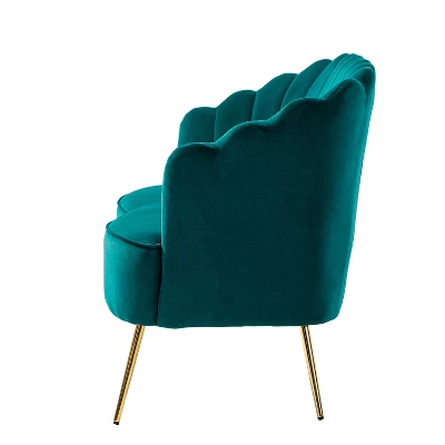 Savier 50.2" Contemporary Living Room And Bedroom Loveseat | KARAT HOME 2 Savier 50.2" Contemporary Living Room And Bedroom Loveseat | KARAT HOME - Image 2