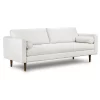 Florence Mid-Century Modern Sofa Bright Ash - Poly & Bark