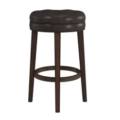 30.5" Krauss Wood Backless Swivel Barstool Charcoal Gray - Hillsdale Furniture -Cozy Living Deals Store GUEST 4ccddecf 6998 4587 8953 b88c70bfb790