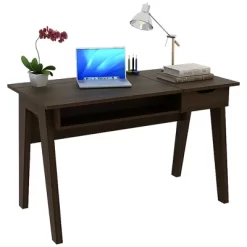 Costway Vanity Table With Flip Mirror Writing Computer Desk Storage Drawer Walnut -Cozy Living Deals Store GUEST 4d1e10a2 5fbf 4681 8b76 88acd42e0619