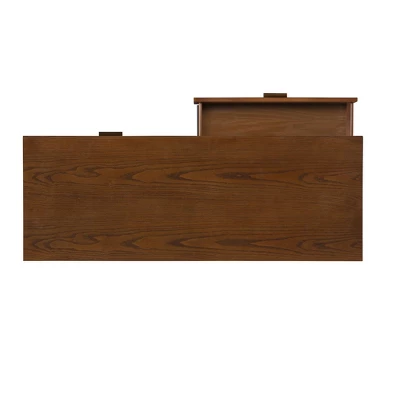 Reid Dresser Walnut - Linon 6 Reid Dresser Walnut - Linon - Image 6