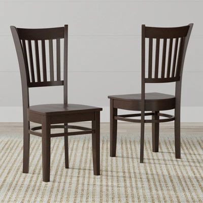 Glenwillow Home 42" Round Pedestal Dining Table + Spindle Back Dining Chairs Dining Set 2 Glenwillow Home 42" Round Pedestal Dining Table + Spindle Back Dining Chairs Dining Set - Image 2