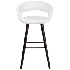 Merrick Lane Wood Ultramodern Bar Counter Stool With Upholstered Seat -Cozy Living Deals Store GUEST 4ee0e9ee eeac 4416 b977 4511489327c5