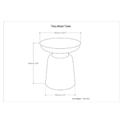 Layne Metal Accent Table - WyndenHall -Cozy Living Deals Store GUEST 4ee81812 6610 4c3d a287 a066d4068adc