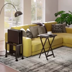 5pc Allen Snack Table Set Coffee - Winsome Wood -Cozy Living Deals Store GUEST 4f75aea5 e76c 47f6 a9f5 51c1cfb8ff29