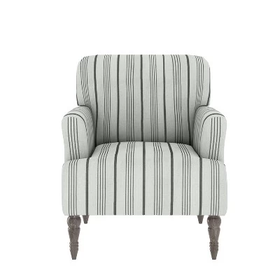 Everlee Armchair With Gray Wash Legs - Handy Living 8 Everlee Armchair With Gray Wash Legs - Handy Living - Image 8