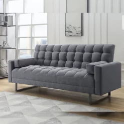 84" Limosa Sofa Gray - Acme Furniture