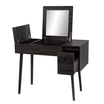 Harzen Storage Vanity With Mirror - Holly & Martin 9 Harzen Storage Vanity With Mirror - Holly & Martin - Image 9