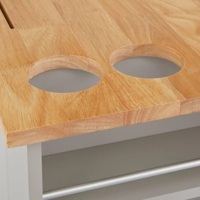 Lima Kitchen Cart Gray - Buylateral 7 Lima Kitchen Cart Gray - Buylateral - Image 7