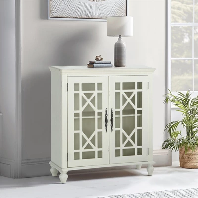 Eliza Wood Sideboard In Antique White - Lexicon 5 Eliza Wood Sideboard In Antique White - Lexicon - Image 5