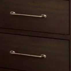 Nightstand With 2 Drawers And Metal Bar Pulls - Benzara -Cozy Living Deals Store GUEST 52133099 de5f 4122 b7e4 624742c45e7e