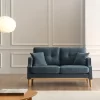 Loveseat In Waterproof Fabric With USB Charging Port And 2 Pillows - ModernLuxe