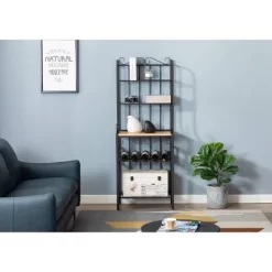 Praha Bakers Rack Black - Boraam -Cozy Living Deals Store GUEST 539b00c5 e3ab 45e8 9597 c3e788ab660c