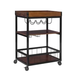 Austin Kitchen Cart Metal/Wood - Linon -Cozy Living Deals Store GUEST 541f7464 c873 443e aee2 9ff64293e7c1