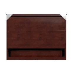 Full Deerfield Murphy Bed Chest With Charger Walnut - AFI -Cozy Living Deals Store GUEST 5452dcde 6786 4707 b90b db0fcd88e612