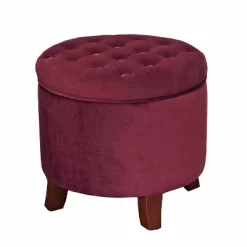Large Round Button Tufted Storage Ottoman - HomePop 26 Large Round Button Tufted Storage Ottoman - HomePop -Cozy Living Deals Store GUEST 54a06372 d6bb 43ed 9ae6 d41a77ebccd1