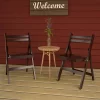 Cosco 2pk XL Wood Slat Back Folding Chairs