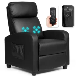 Recliner Massage Chair, Ergonomic Adjustable Single Sofa With Padded Seat BlackBrownGray -Cozy Living Deals Store GUEST 55887e39 5bfb 43d5 98e1 4941a3b803cf