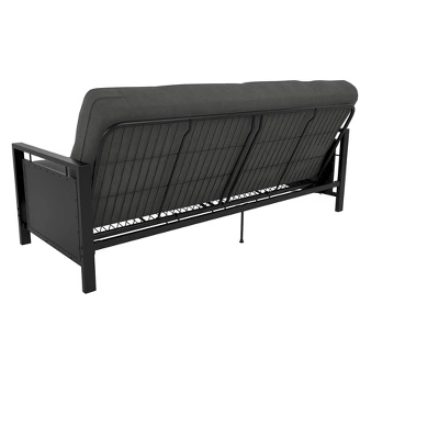 DHP Henley Metal Arm Futon Frame Black Metal - Dorel Home Products 8 DHP Henley Metal Arm Futon Frame Black Metal - Dorel Home Products - Image 8