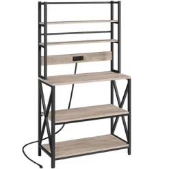 Yaheetech 5-Tier Kitchen Baker’s Racks With Power Outlets, Coffee Bar Station With Hutch -Cozy Living Deals Store GUEST 56f21f54 b451 4bd7 bcab 83fd3c15fe5c