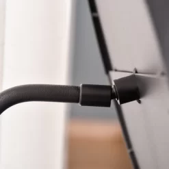 HOMCOM Modern Glasstop Vanity Table With Mirror, Makeup Dressing Table With Rotating Round Mirror, Shelves For Perfumes, Cosmetics, Lotions, Black -Cozy Living Deals Store GUEST 586fac35 1411 4467 a438 87c62b1ac0dc