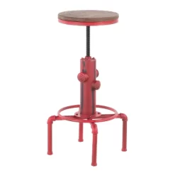 Hydra Industrial Adjustable Barstool - LumiSource -Cozy Living Deals Store GUEST 599a9bf8 e1d2 4561 a36d fb907e1e86f1