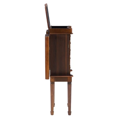 Kasey Jewelry Armoire Walnut - Powell Company 5 Kasey Jewelry Armoire Walnut - Powell Company - Image 5