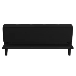 Lorrance 3 Seat Convertible Futon Sofa Bed Black - Serta -Cozy Living Deals Store GUEST 59f5c798 4fbb 472c a8a4 809ff46b8ee4