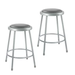2pk Heavy Duty Vinyl Padded Steel Barstool Gray - Hampden Furnishings 16 2pk Heavy Duty Vinyl Padded Steel Barstool Gray - Hampden Furnishings -Cozy Living Deals Store GUEST 5a13f551 842c 411c bdbc 41f467774a54