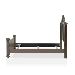 3pc Pennings Traditional Bed Set With 2 Nightstands Gray - HOMES: Inside + Out -Cozy Living Deals Store GUEST 5afc1141 381b 4fba 96c1 f4658a91e224