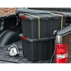 4 Sterilite 27-Gallon Industrial Tote + Sterilite 16-Gallon Lockable Footlocker -Cozy Living Deals Store GUEST 5b23b5fb b6d1 4c07 8584 baf88080480a