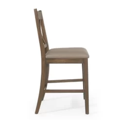 2pc Emory Farmhouse Upholstered Wood Counter Height Barstools - Christopher Knight Home 14 2pc Emory Farmhouse Upholstered Wood Counter Height Barstools - Christopher Knight Home -Cozy Living Deals Store GUEST 5b574c05 00e7 412f 9b7b e41819d88fe3