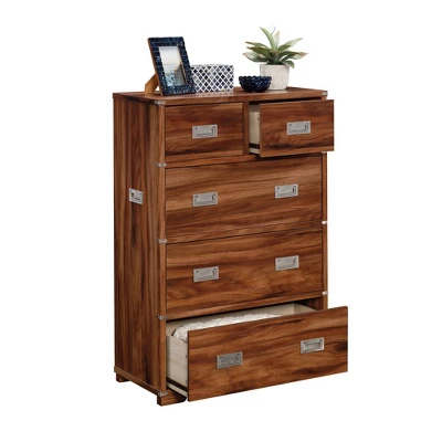 Vista Key 5 Drawer Chest Blaze Acacia - Sauder 1 Vista Key 5 Drawer Chest Blaze Acacia - Sauder
