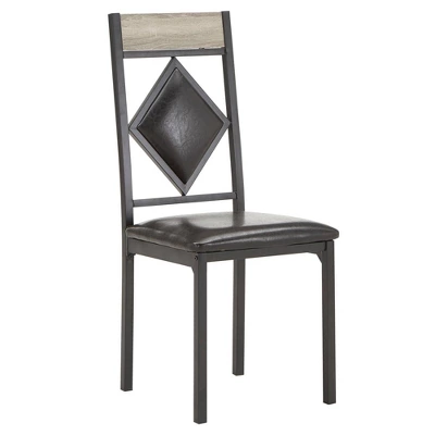 5pc Kalinda Dining Set Black - Inspire Q 2 5pc Kalinda Dining Set Black - Inspire Q - Image 2