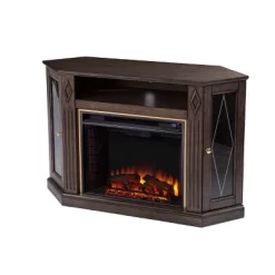 Stonstian Fireplace With Media Storage Brown/Gold - Aiden Lane -Cozy Living Deals Store GUEST 5c2fb486 6365 4d06 abac a9cfa5b2ed5e