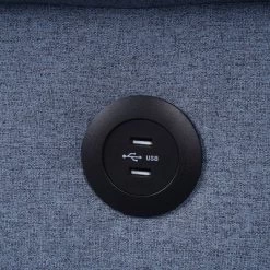 78" Nichelle Sofa Blue Fabric - Acme Furniture -Cozy Living Deals Store GUEST 5c8e7b94 a160 4ac0 aa8a 2af38c451ee7