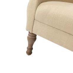 Charlie Wooden Upholstery Livingroom Armchair With Button-tufted | ARTFUL LIVING DESIGN -Cozy Living Deals Store GUEST 5ccdd2a3 4790 4663 8db8 17d53946d22b