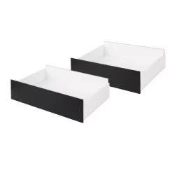Set Of 2 Select Storage Drawers On Wheels - Prepac