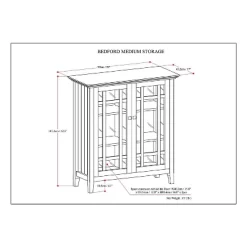 39" Freemont Medium Storage Cabinet - WyndenHall -Cozy Living Deals Store GUEST 5d8628ee 371d 4903 a171 9a13d7aaeae7