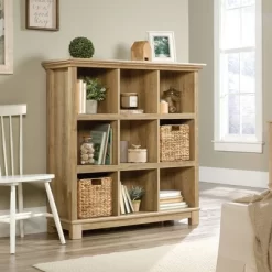 47" Garden Villa 9 Cube Organizer Orchard Oak - Sauder