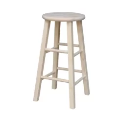 Round Top Barstool Unfinished - International Concepts 11 Round Top Barstool Unfinished - International Concepts -Cozy Living Deals Store GUEST 5e4e08ed 3230 4da6 ac4f 71426b6c4fd8