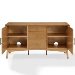 Wood Buffet In Acorn Brown-Pemberly Row -Cozy Living Deals Store GUEST 5e505e9c ab5f 47f7 b09a 969474470e43