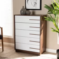 Mette Walnut Finished Wood Chest White - Baxton Studio 9 Mette Walnut Finished Wood Chest White - Baxton Studio -Cozy Living Deals Store GUEST 5e6250f2 53e7 4b63 bc7e 34661ce00a0e