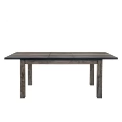 6pc Grayson Extendable Dining Table Set Gray Oak - Picket House Furnishings