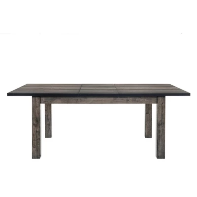 6pc Grayson Extendable Dining Table Set Gray Oak - Picket House Furnishings 1 6pc Grayson Extendable Dining Table Set Gray Oak - Picket House Furnishings