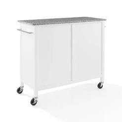 Soren Granite Top Kitchen Island/Cart Gray/White - Crosley -Cozy Living Deals Store GUEST 5f412aa0 1436 47c9 8663 66625f727a62