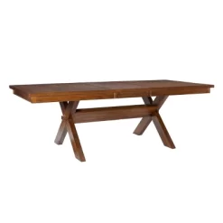 Jackson Dining Table Dark Hazelnut - Powell Company. -Cozy Living Deals Store GUEST 5f54c1d1 b9ba 4f57 a5ea 2f3041ee5bee