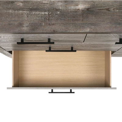 Adam 6 Drawer Dresser With Mirror Gray - Picket House Furnishings 7 Adam 6 Drawer Dresser With Mirror Gray - Picket House Furnishings - Image 7